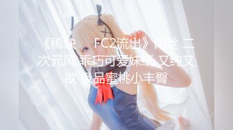 《稀缺❤️FC2流出》肉丝 二次元风 乖巧可爱妹纸 又纯又欲 极品蜜桃小丰臀