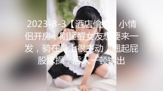 2023-8-3【酒店偷拍】小情侣开房，刚睡醒女友想要来一发，骑在身上很主动，翘起屁股求操，后入一顿输出