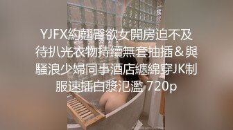 YJFX約翹臀欲女開房迫不及待扒光衣物持續無套抽插＆與騷浪少婦同事酒店纏綿穿JK制服速插白漿氾濫 720p