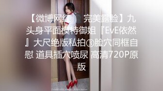 【微博网红❤️完美露脸】九头身平面模特御姐『EvE依然』大尺绝版私拍③脸穴同框自慰 道具插穴喷尿 高清720P原版