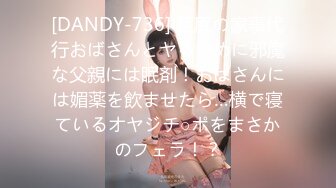 [DANDY-736] 巨尻の家事代行おばさんとヤるために邪魔な父親には眠剤！おばさんには媚薬を飲ませたら…横で寝ているオヤジチ○ポをまさかのフェラ！？