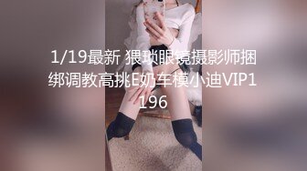 1/19最新 猥琐眼镜摄影师捆绑调教高挑E奶车模小迪VIP1196