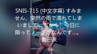 SNIS-715 (中文字幕) すみません、突然の雨で濡れてしまいまして… しかも、今日に限ってノーブラなんです…。 奧田咲